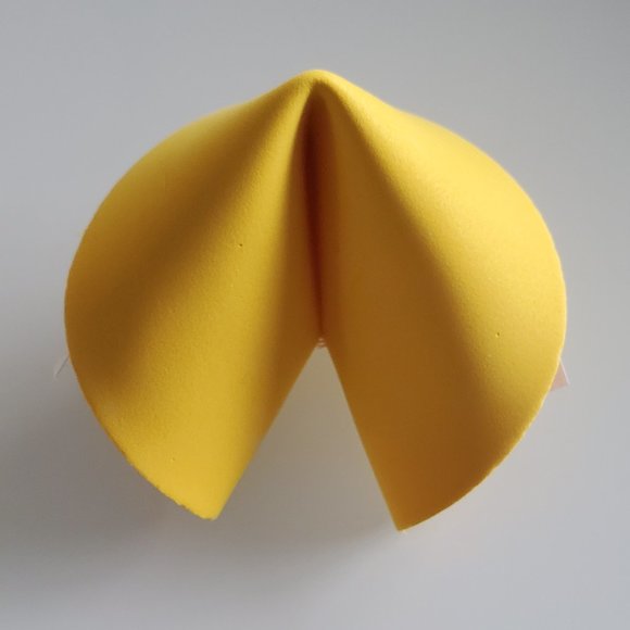 Other - Foam Fortune Cookies Set of 8 Yellow